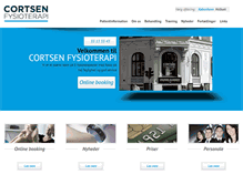 Tablet Screenshot of cortsenfys.dk